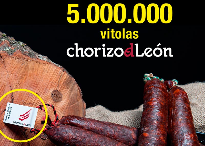 Etiqueta Chorizo de León